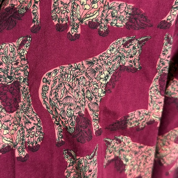 Dolls & Dames Fox A Line Mini Dress Size Medium - Picture 5 of 8